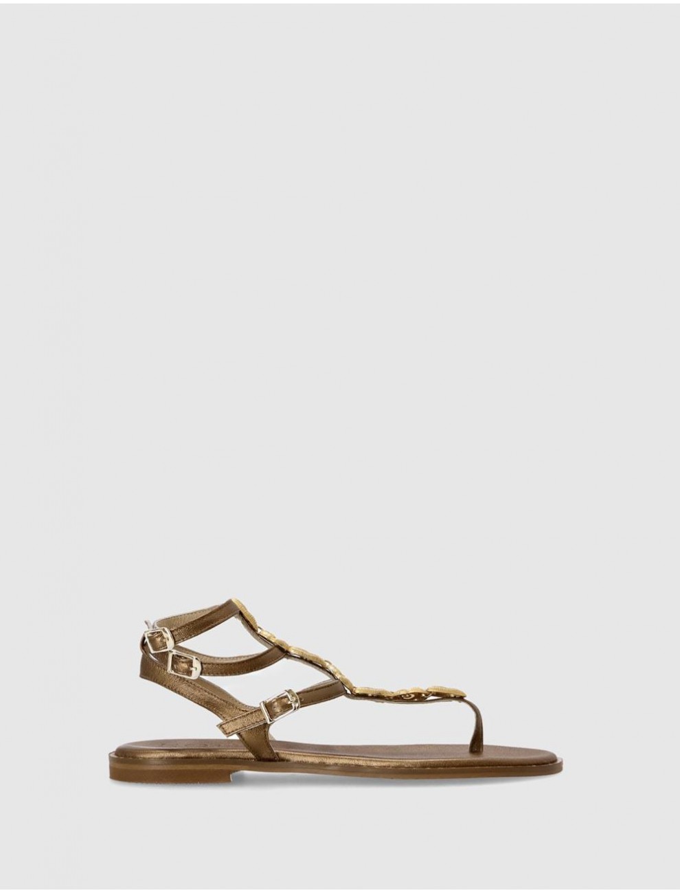 SANDALIA KOTRIS DANAE FLAT BRONCE