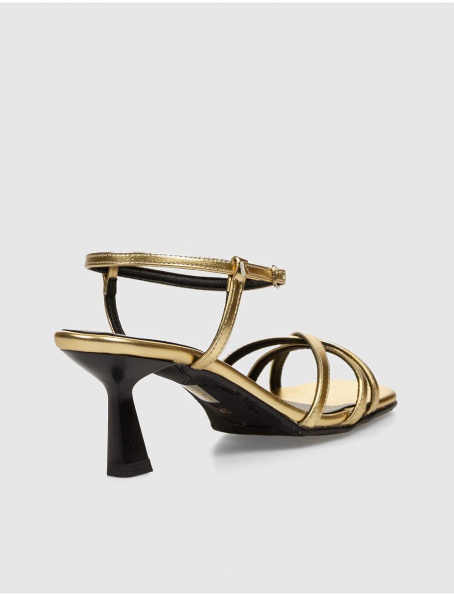 SANDALIA OBVIO SHOES SAFA ORO