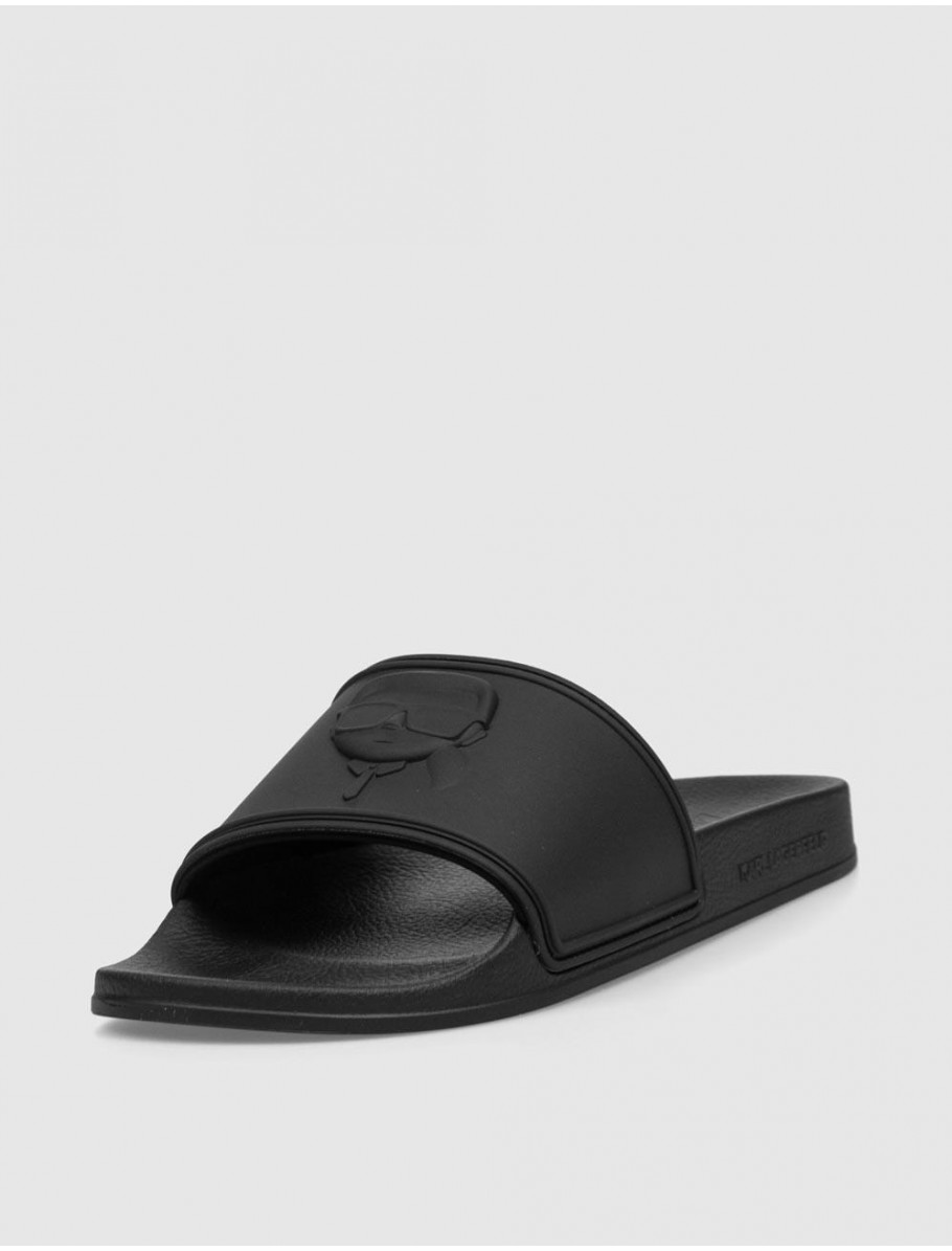 CHANCLA KARL LAGERFELD KONDO KARL NFT RELIEF NEGRO