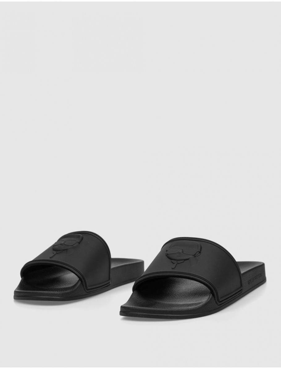 CHANCLA KARL LAGERFELD KONDO KARL NFT RELIEF NEGRO