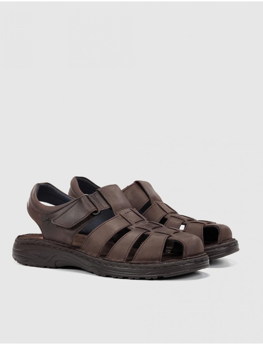 SANDALIA FLUCHOS F2198 MARRoN