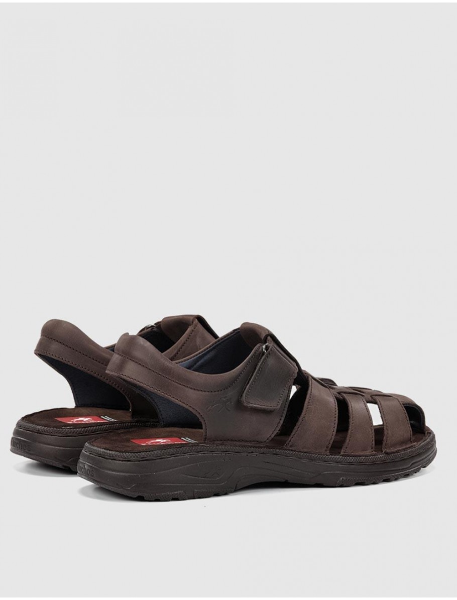 SANDALIA FLUCHOS F2198 MARRoN
