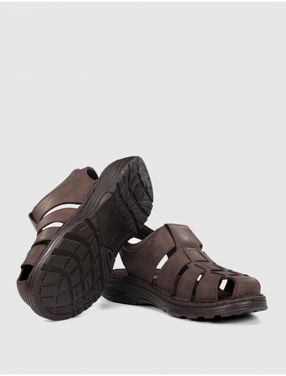 SANDALIA FLUCHOS F2198 MARRoN