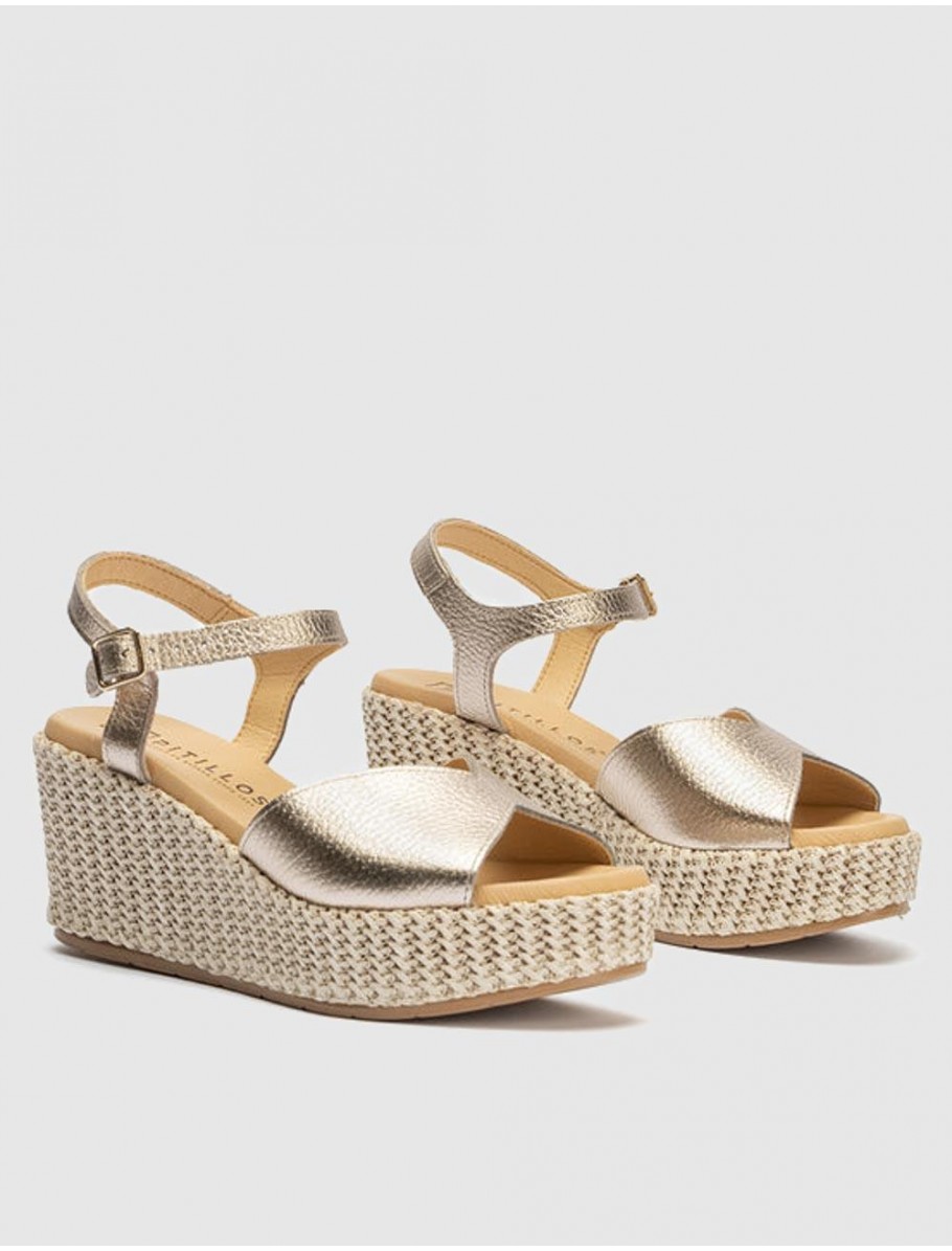 ALPARGATA PITILLOS 10571 ORO