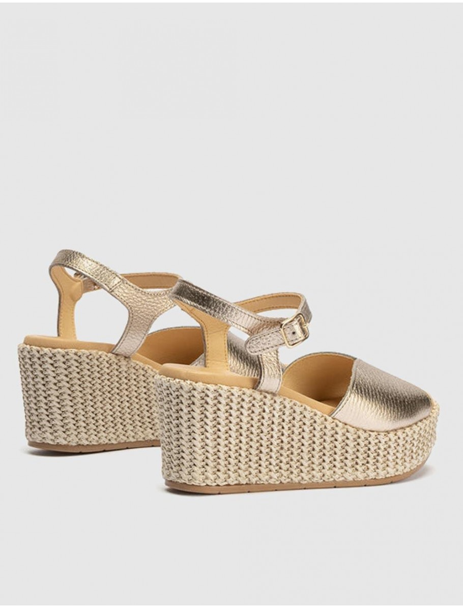 ALPARGATA PITILLOS 10571 ORO