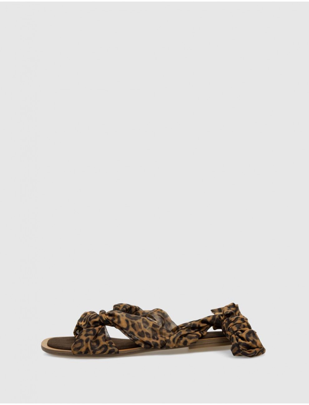 SANDALIA OBVIO SHOES CHANTAL LEOPARDO