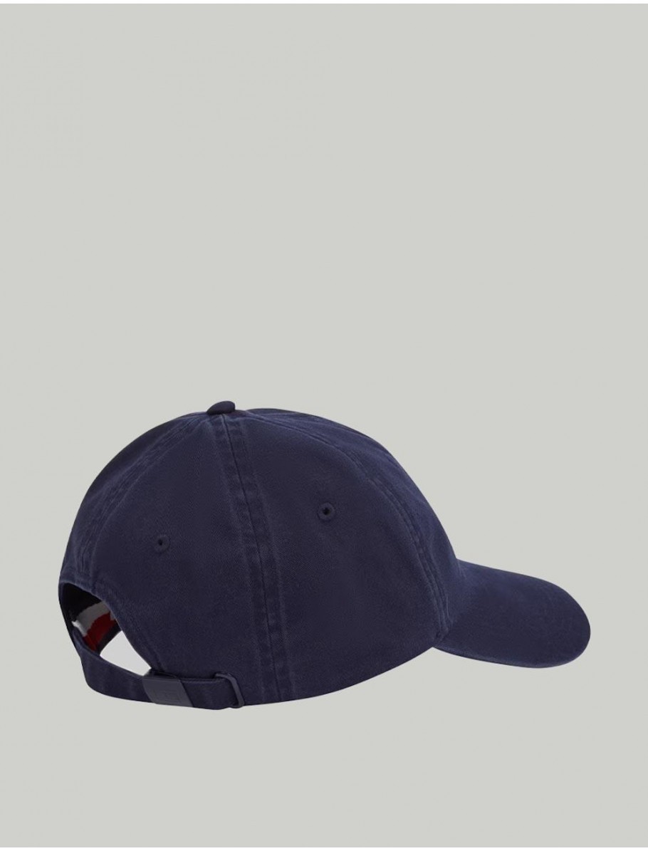 GORRA TOMMY HILFIGER ESSENTIAL FLAG SOFT CAP MARINO