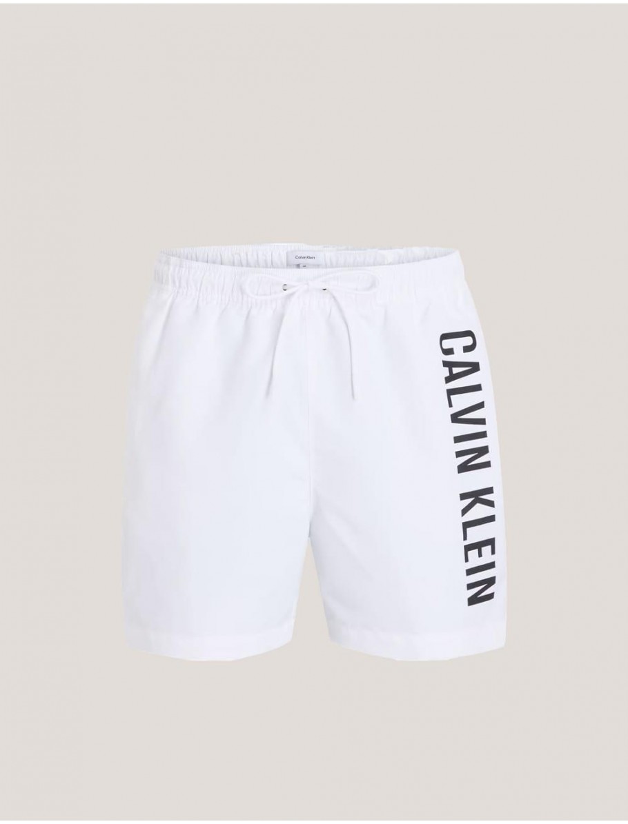 BANADOR CALVIN KLEIN MEDIUM DRAWSTRING BLANCO