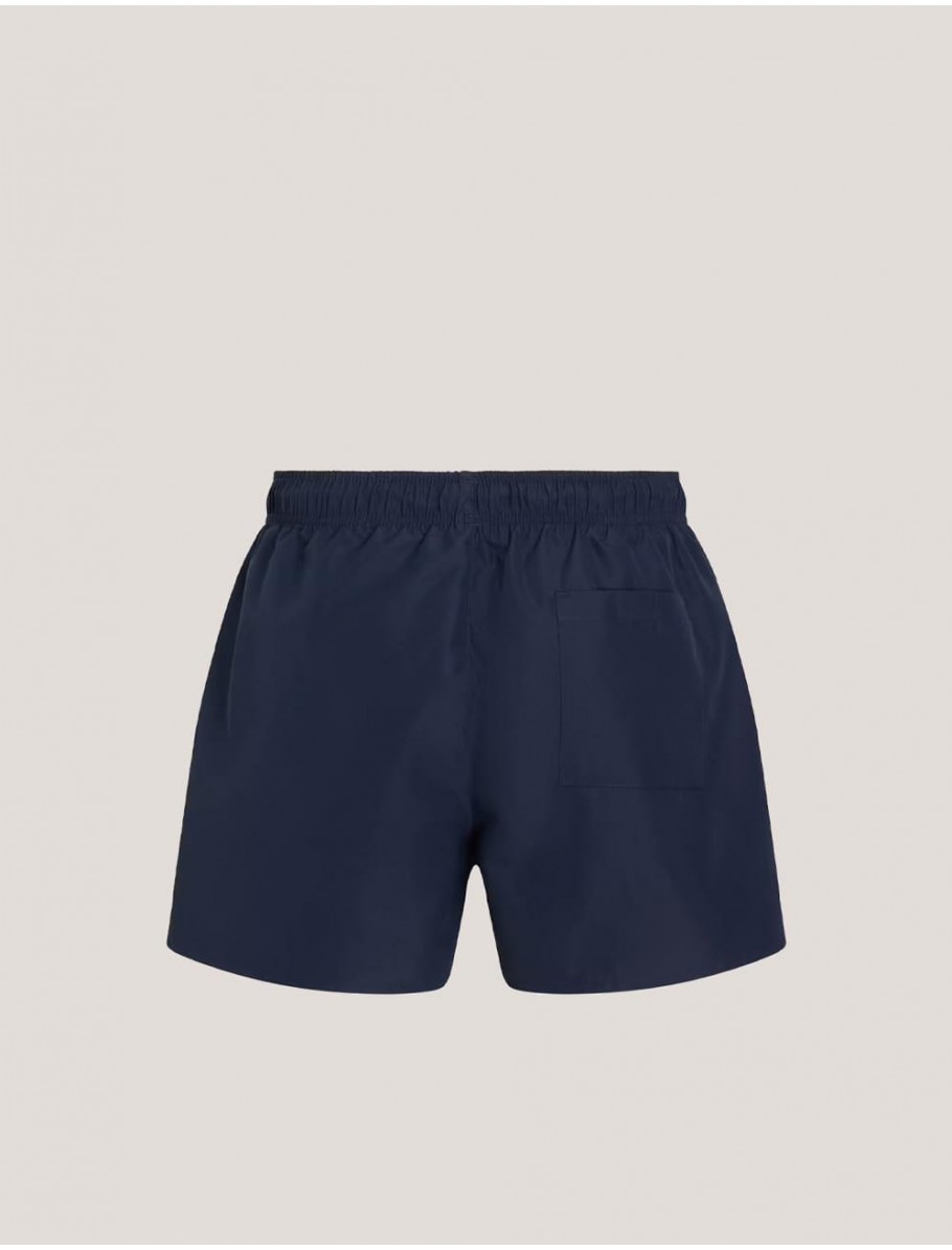 BANADOR CALVIN KLEIN SHORT DRAWSTRING MARINO