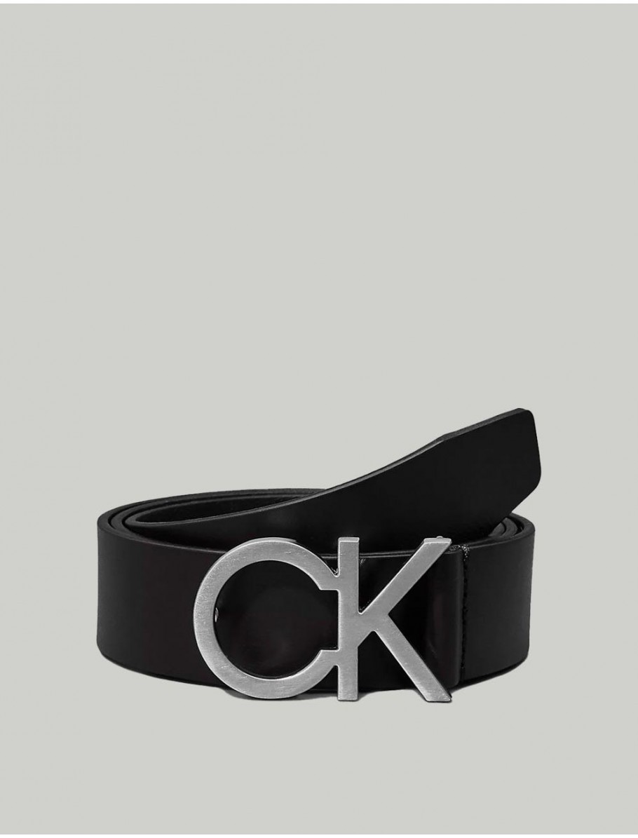 CINTURoN CALVIN KLEIN CK BUCKLE BELT 35MM NEGRO