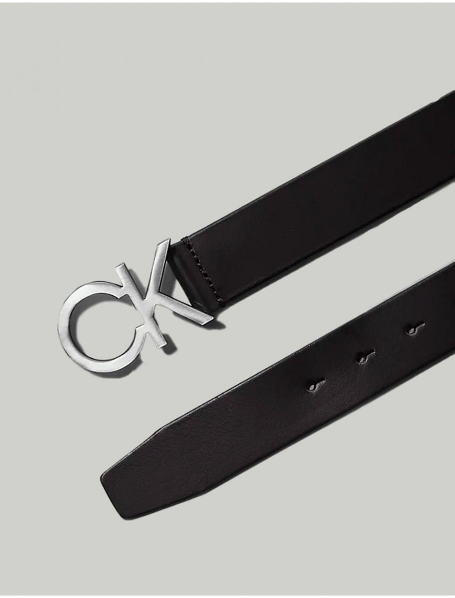 CINTURoN CALVIN KLEIN CK BUCKLE BELT 35MM NEGRO