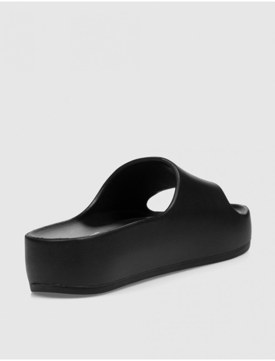 CHANCLA KARL LAGERFELD KOBO II HOTEL LOGO SLIDE NEGRO