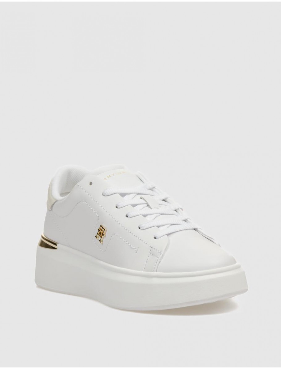 ZAPATILLA TOMMY HILFIGER TH FASHION COURT SNEAKER BLANCO