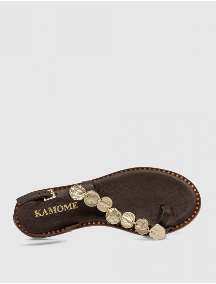 SANDALIA KAMOME MARIAN MARRoN