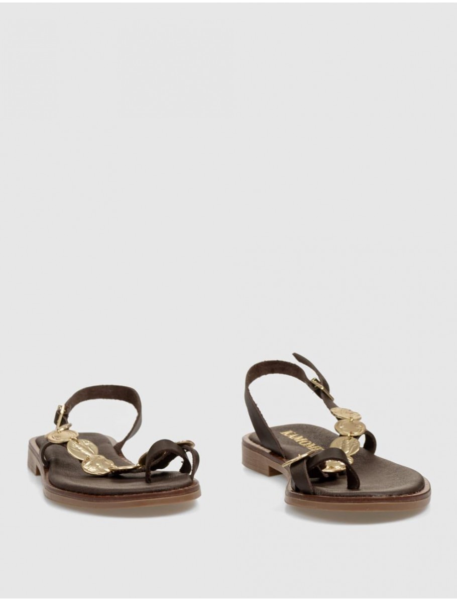 SANDALIA KAMOME MARIAN MARRoN