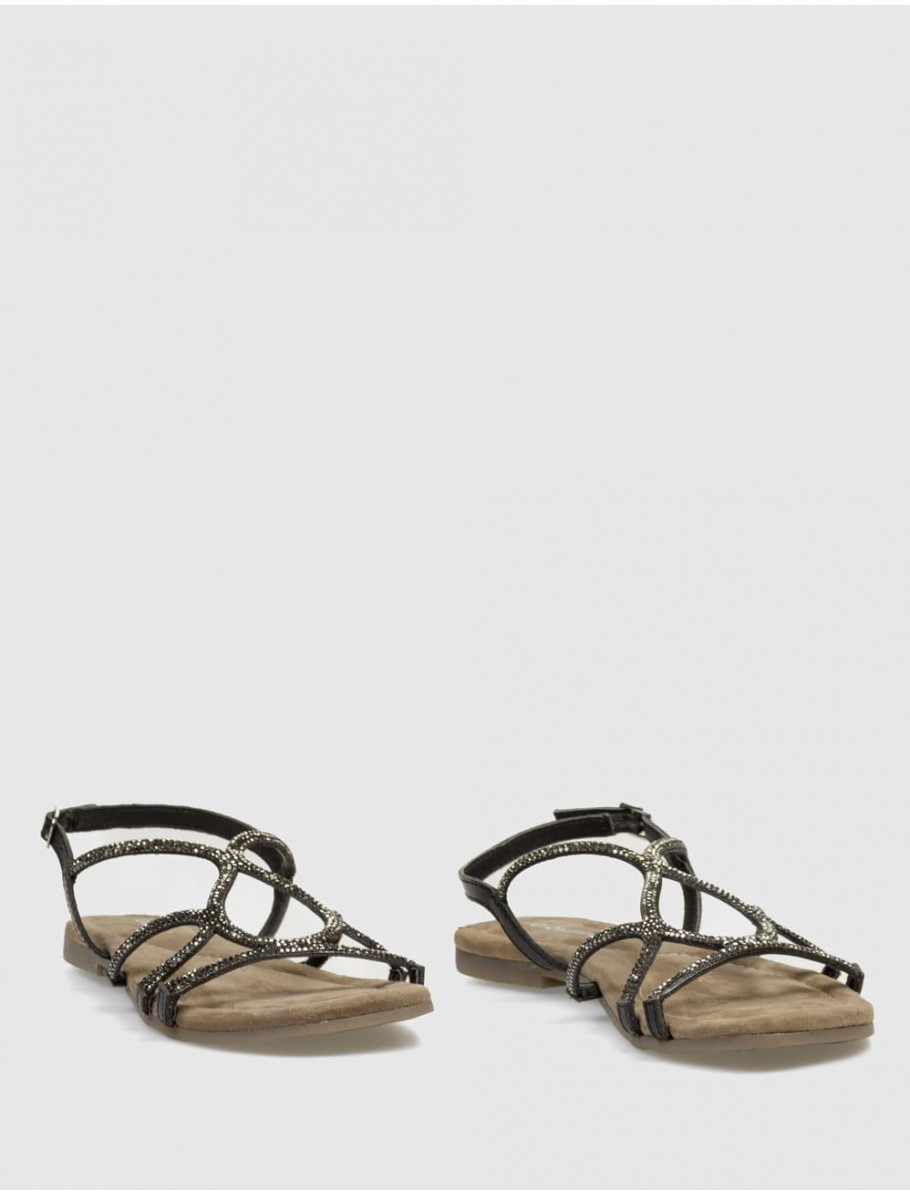 SANDALIA GIOSEPPO GILMANTON NEGRO