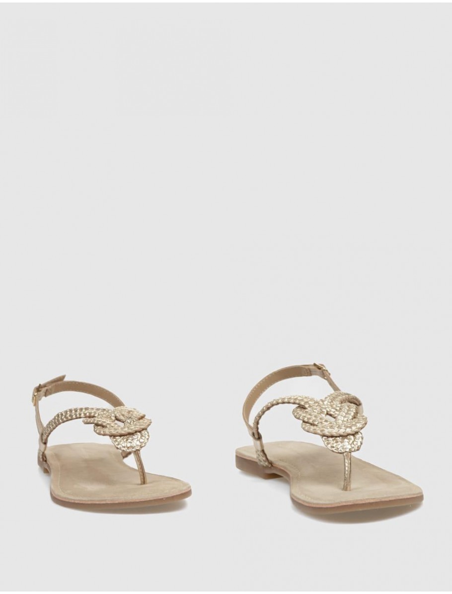 SANDALIA GIOSEPPO ZUPANJA ORO