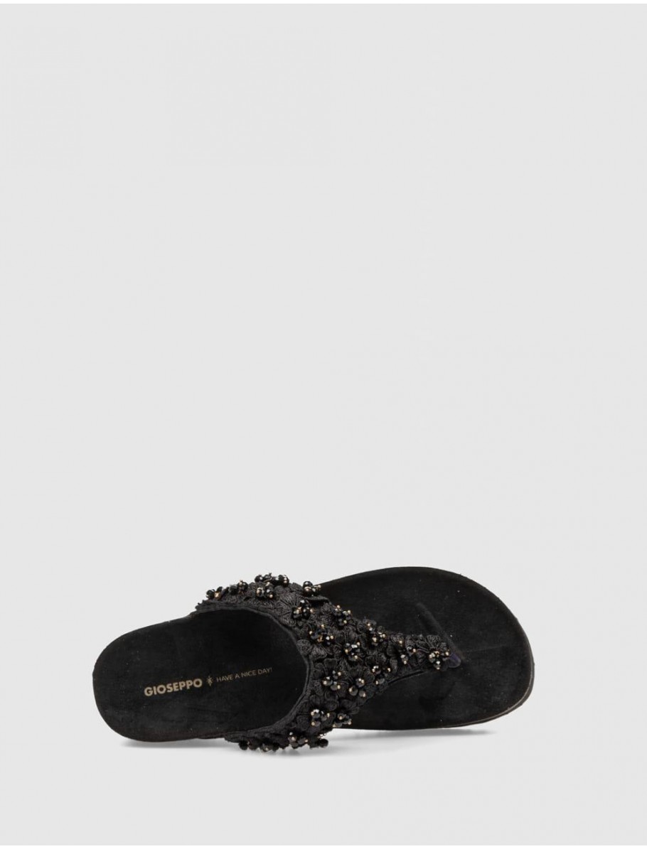 SANDALIA GIOSEPPO SHAWANO NEGRO