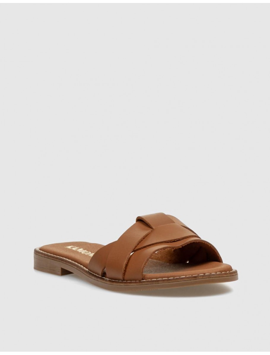 SANDALIA KAMOME GADA CUERO