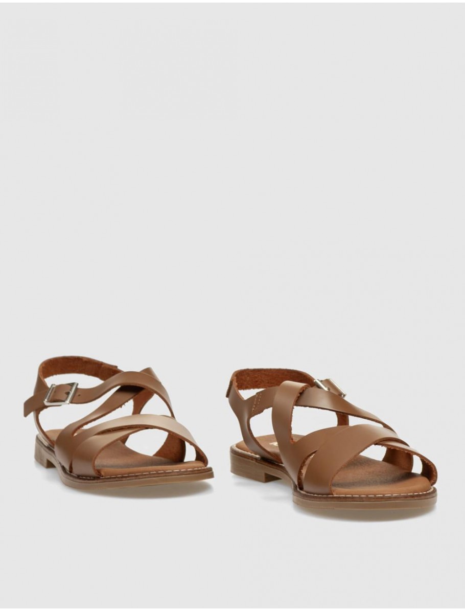 SANDALIA KAMOME SSIRE CUERO