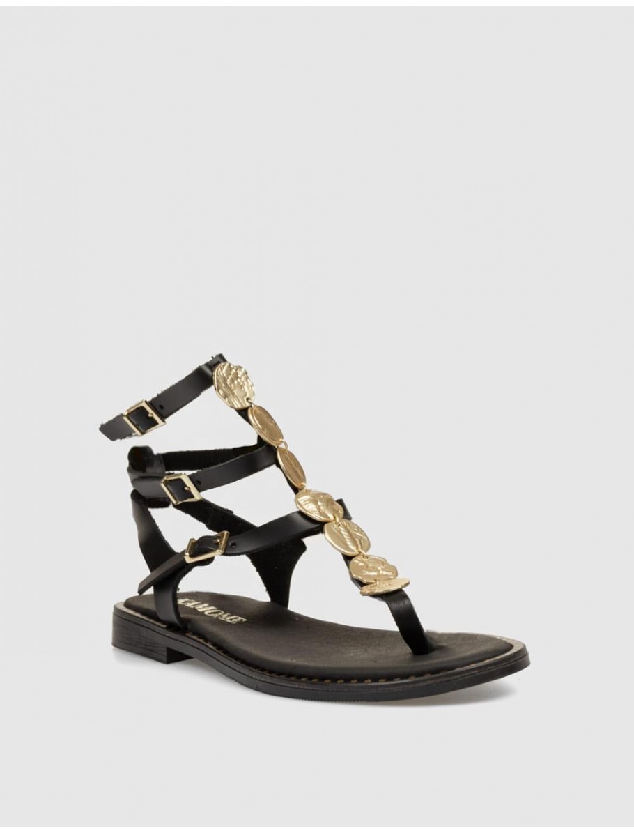 SANDALIA KAMOME FATIMA NEGRO