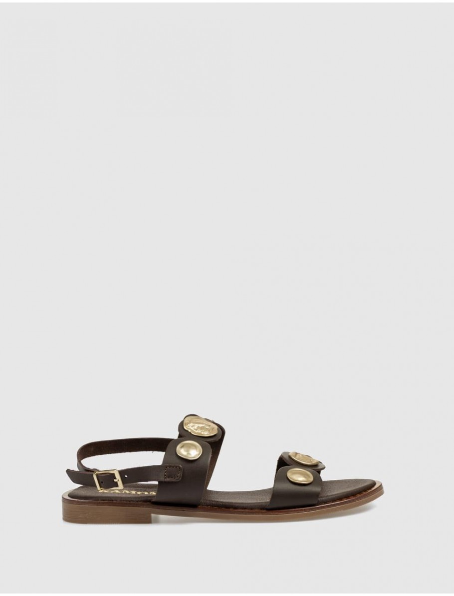 SANDALIA KAMOME LEILA MARRoN