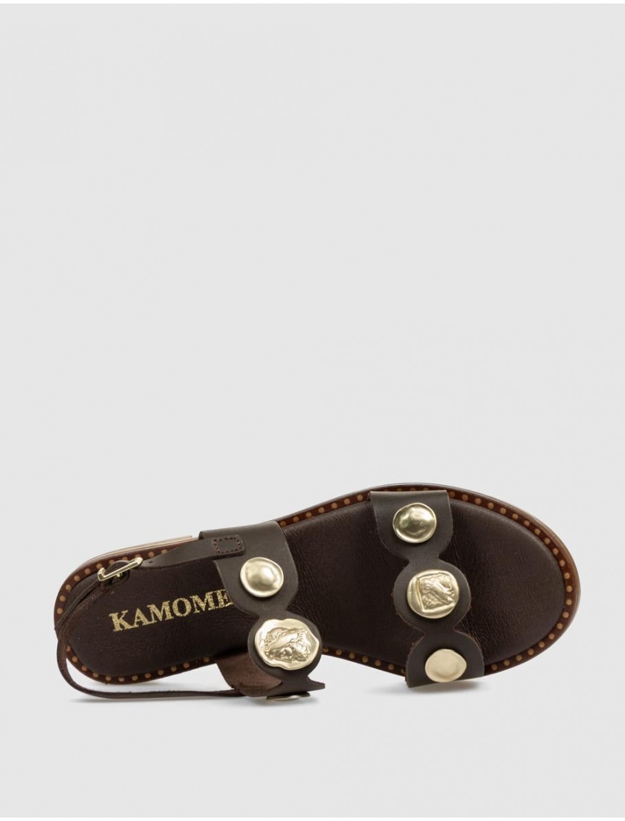SANDALIA KAMOME LEILA MARRoN