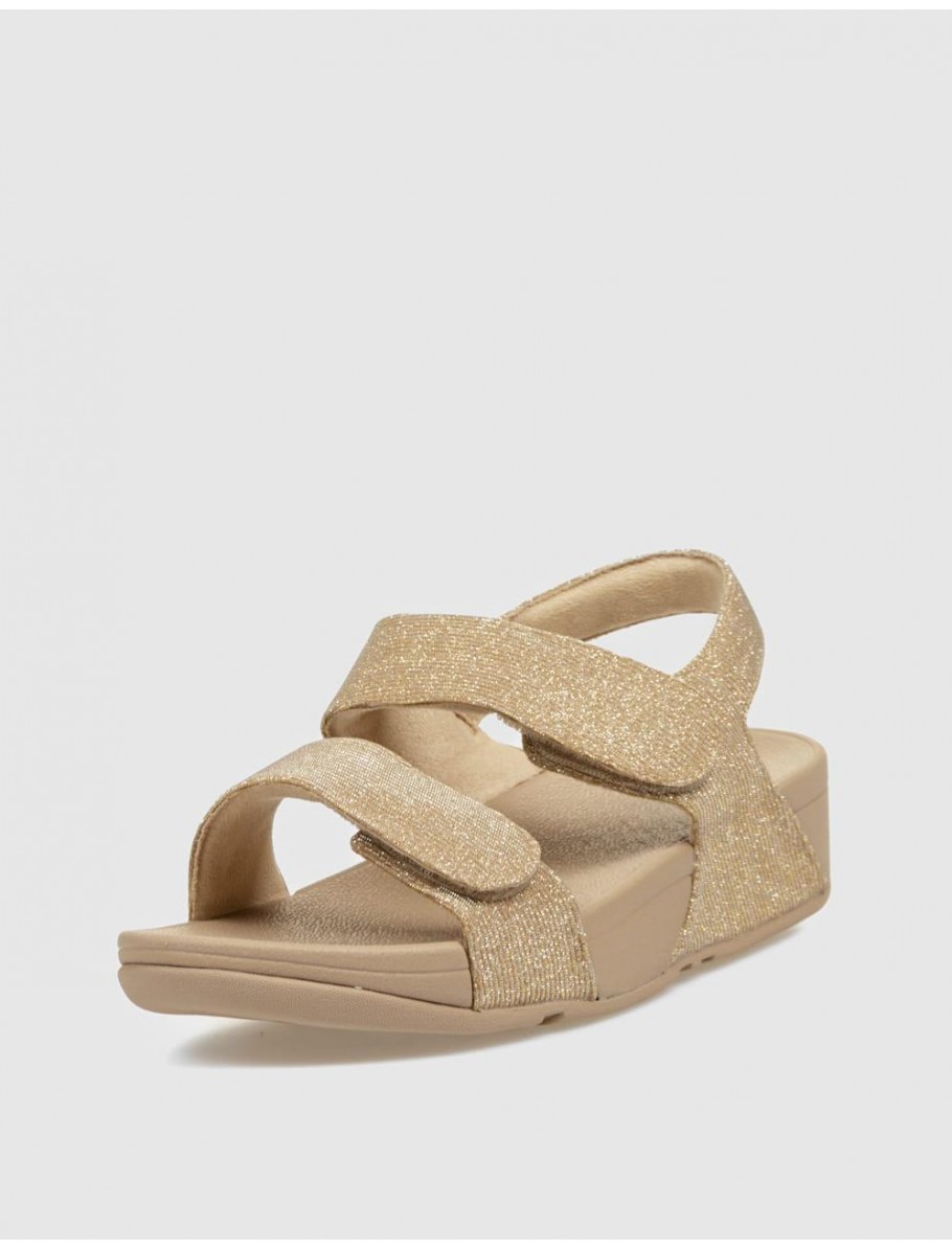 SANDALIA FITFLOP LULU ADJUSTABLE BEIG