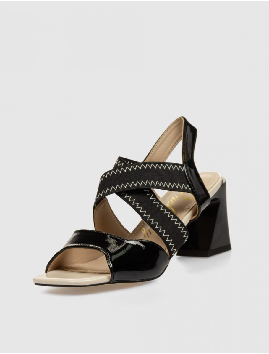 SANDALIA ROCKAWAY 85615 NEGRO