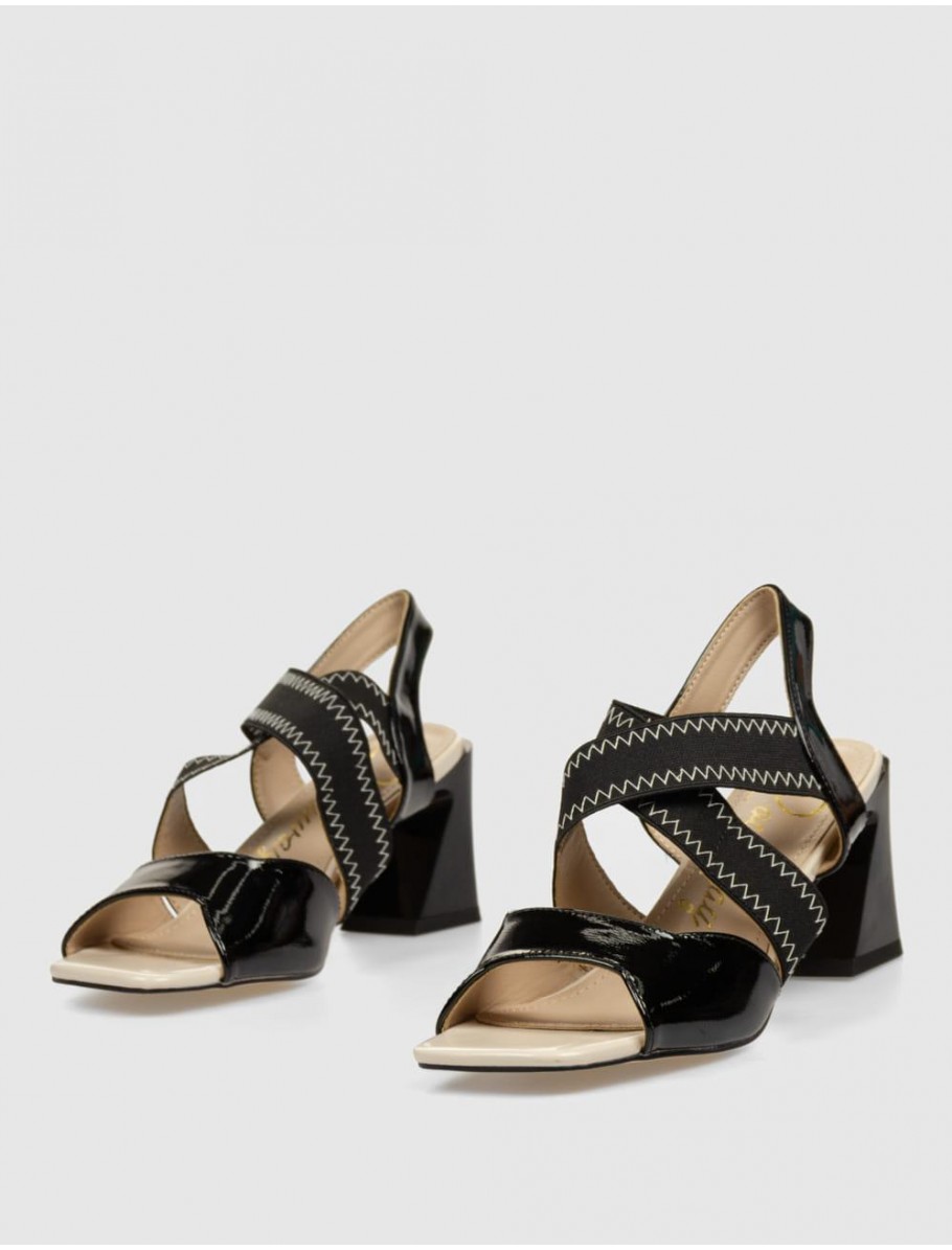 SANDALIA ROCKAWAY 85615 NEGRO