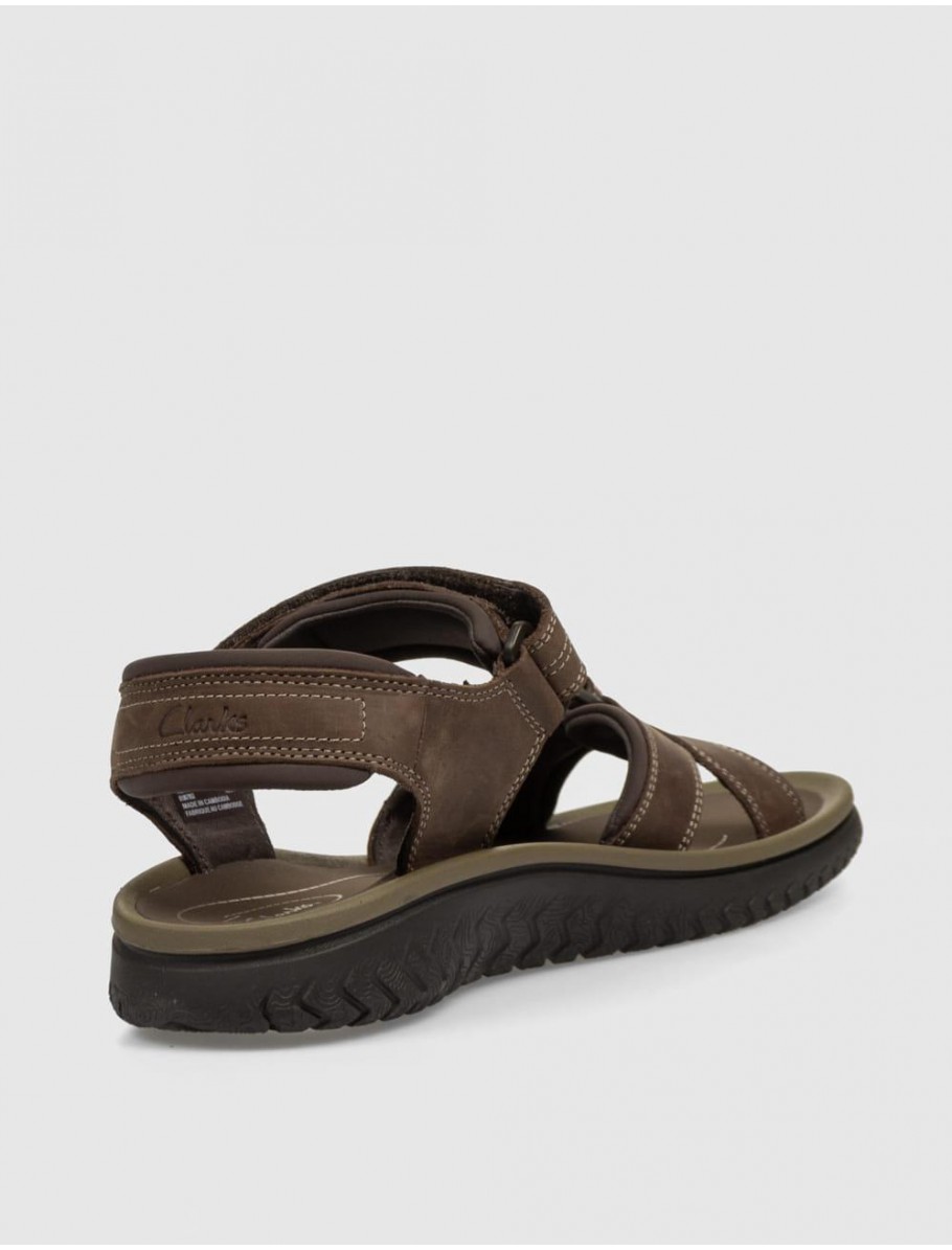 SANDALIA CLARKS WESLEY SHORE MARRoN