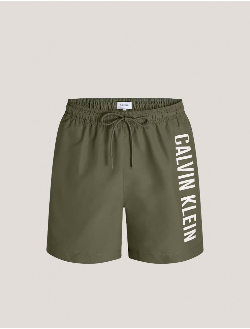 BANADOR CALVIN KLEIN MEDIUM DRAWSTRING VERDE