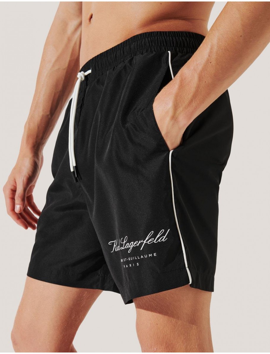 PANTALoN KARL LAGERFED HOTEL KARL MED BOARDSHORTS NEGRO