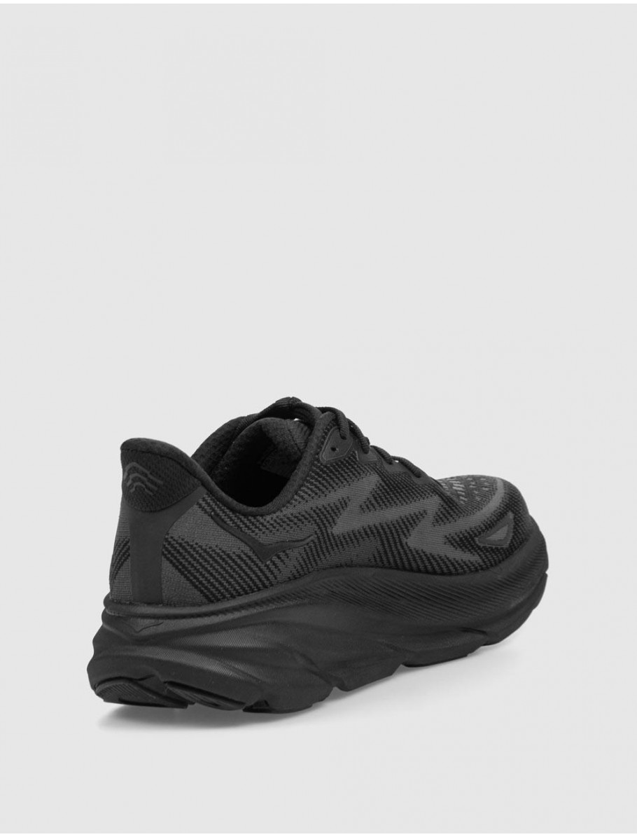 ZAPATILLA HOKA CLIFTON 9 NEGRO