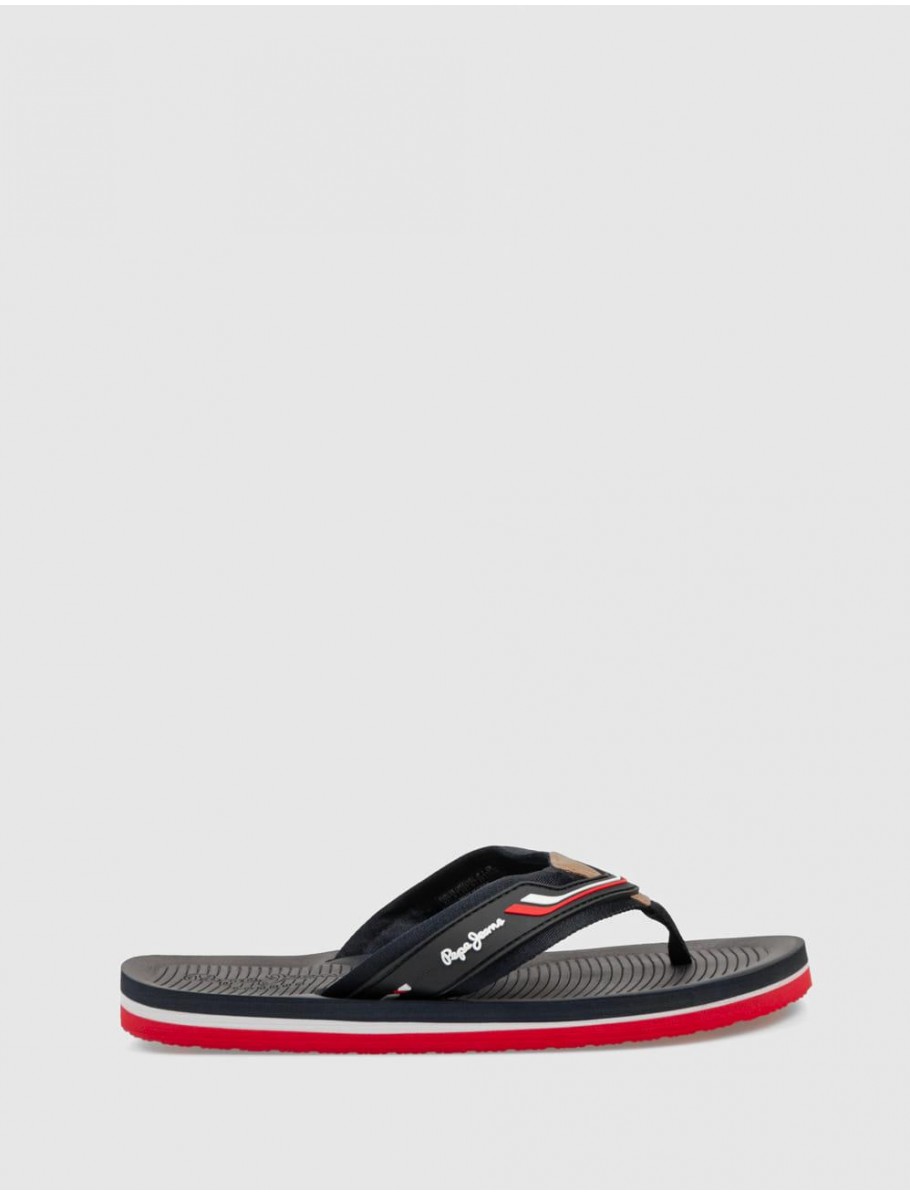 CHANCLA PEPE JEANS WEST CLUB MARINO