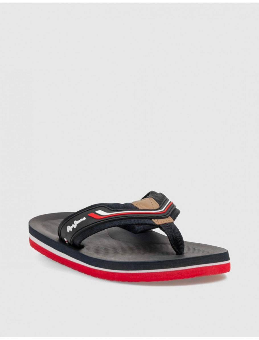 CHANCLA PEPE JEANS WEST CLUB MARINO