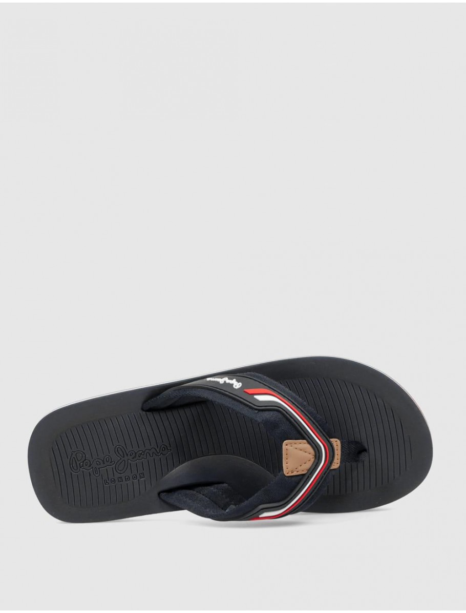 CHANCLA PEPE JEANS WEST CLUB MARINO