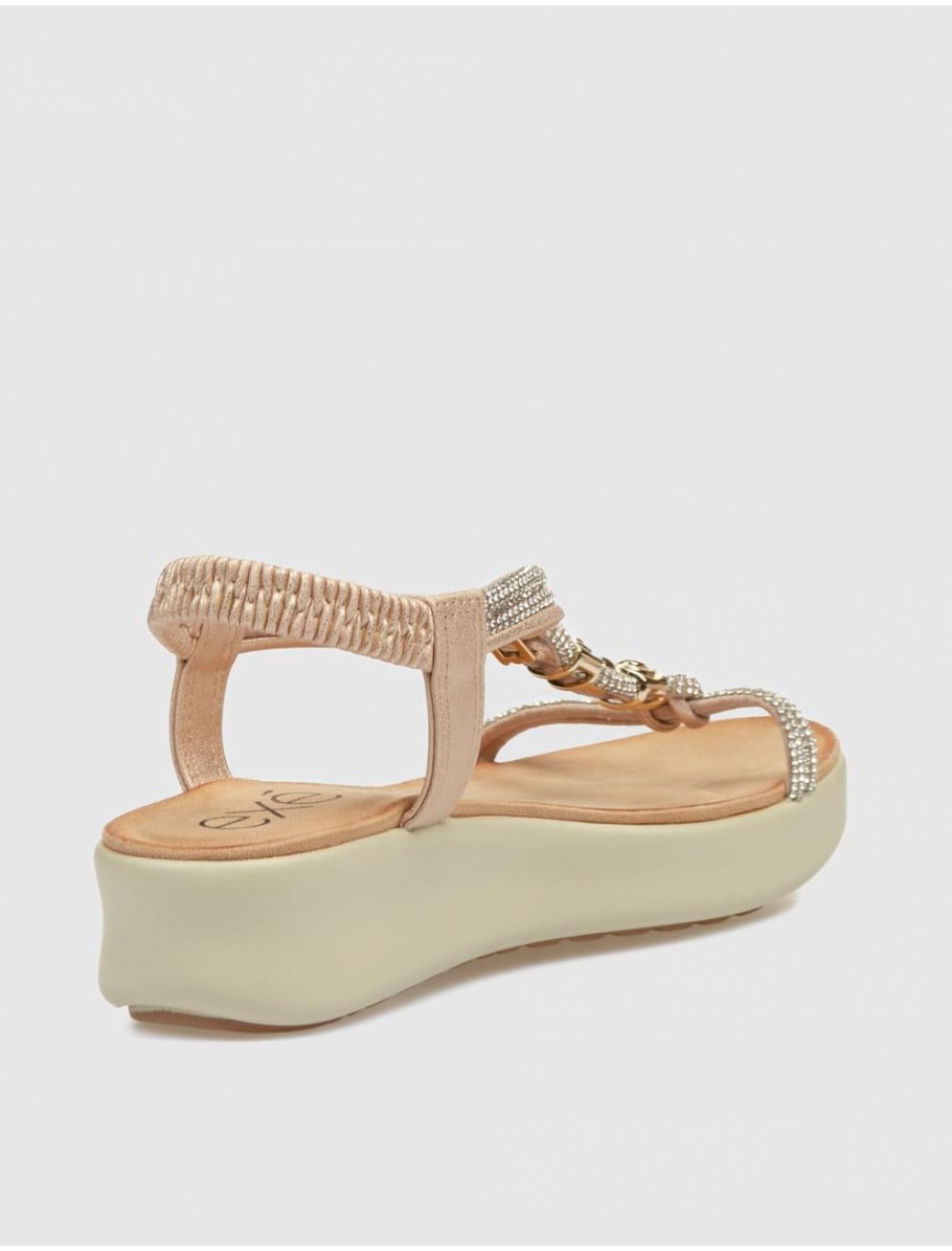 SANDALIA EXE BZX33170 003 PLATA