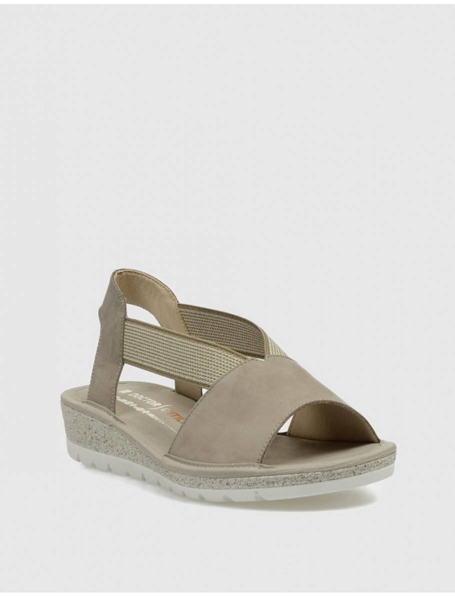 SANDALIA DOCTOR CUTILLAS 35413 TAUPE