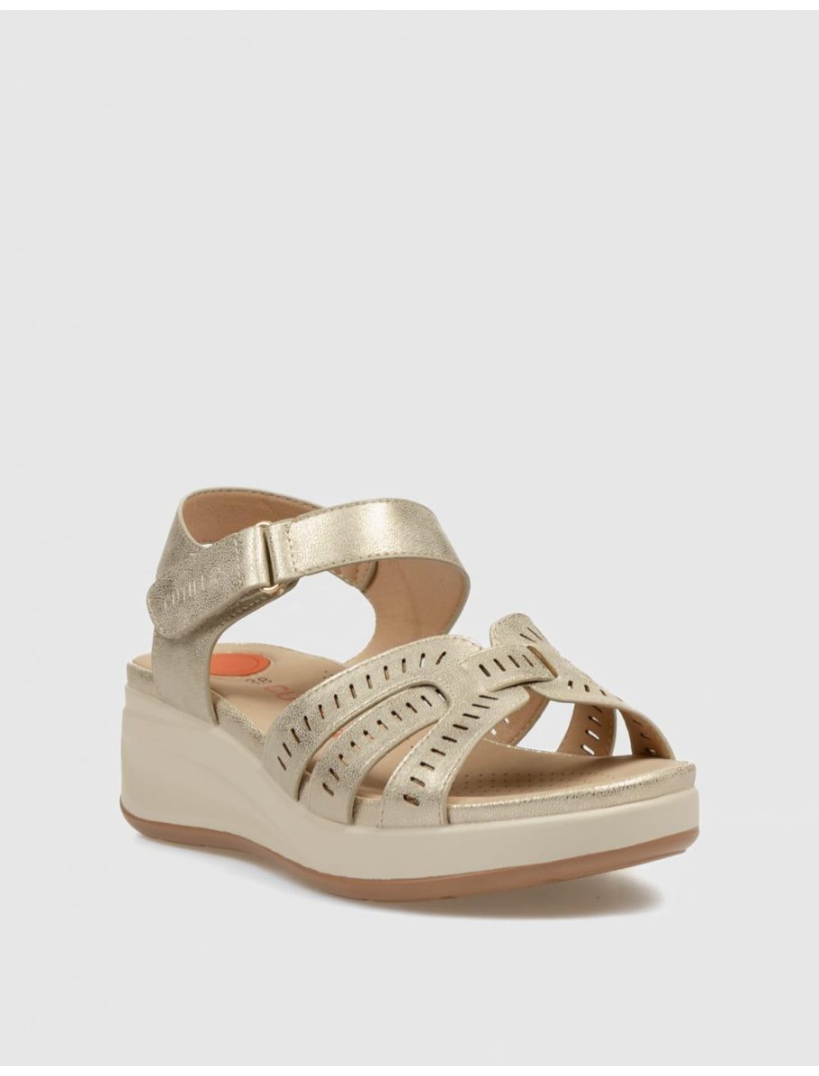 SANDALIA DOCTOR CUTILLAS 31615 PLATINO