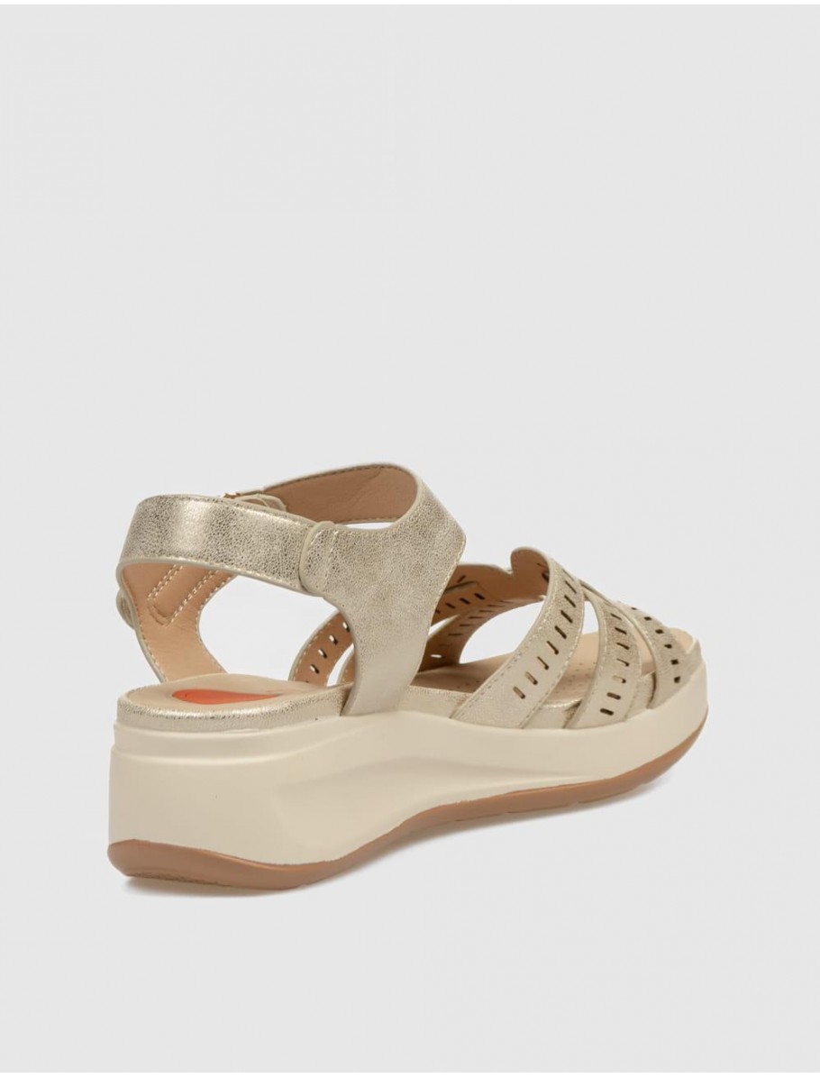 SANDALIA DOCTOR CUTILLAS 31615 PLATINO