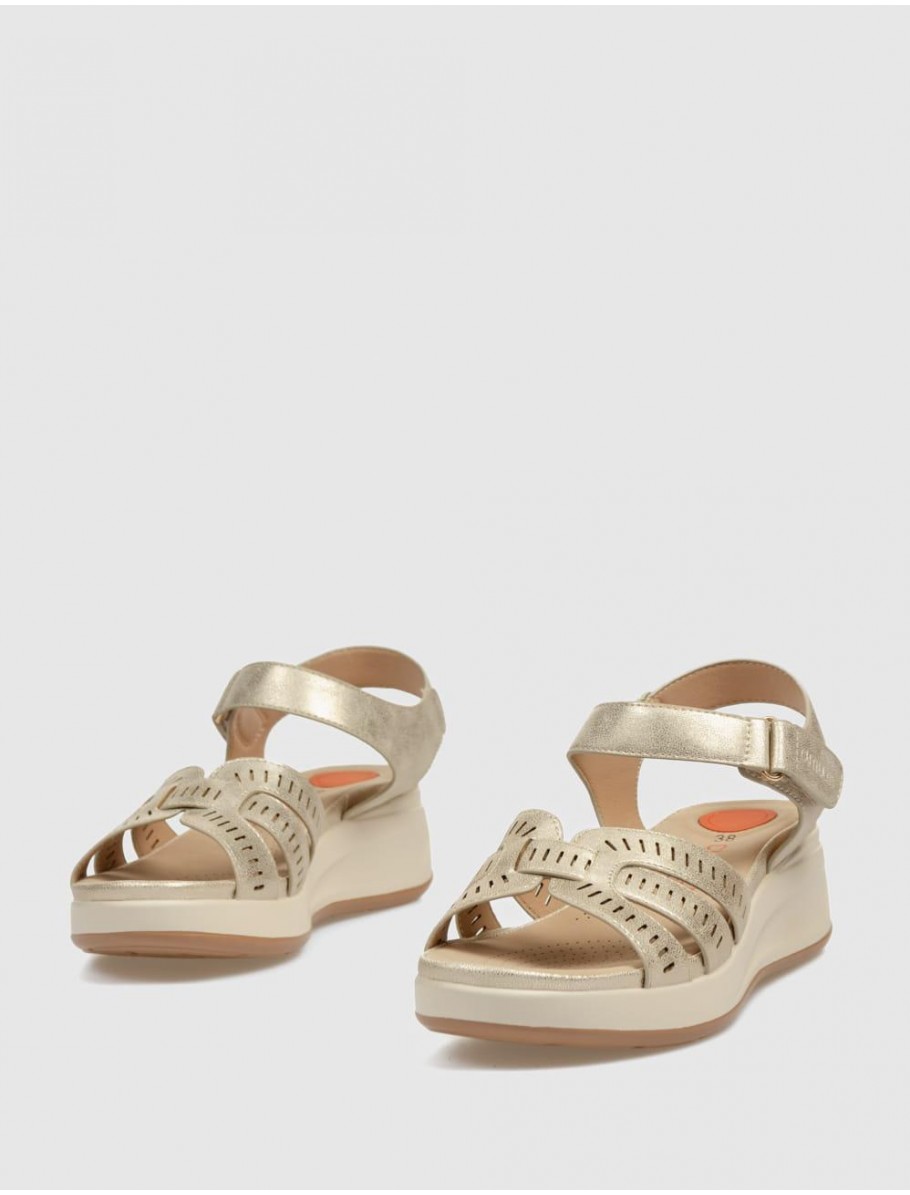 SANDALIA DOCTOR CUTILLAS 31615 PLATINO