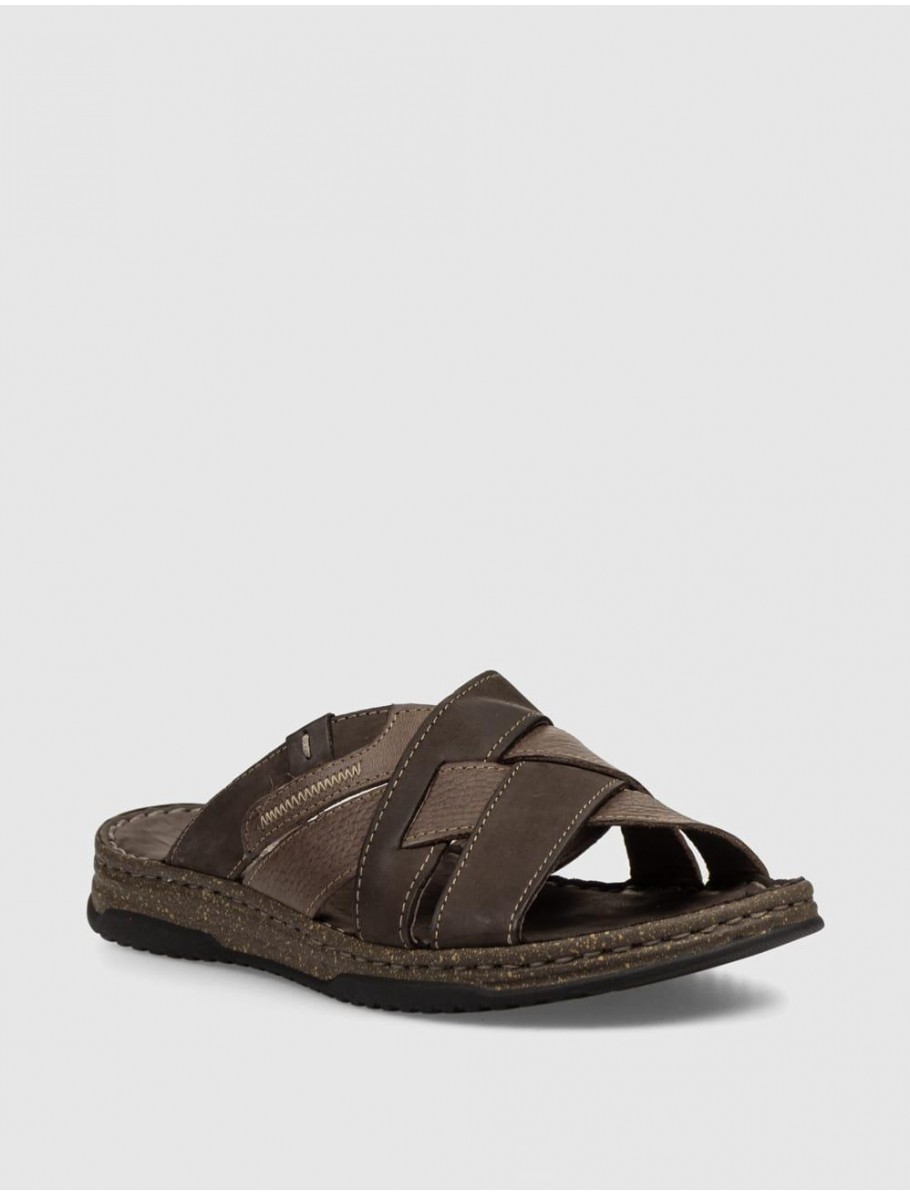 SANDALIA WALK FLY 963 40110 MARRoN