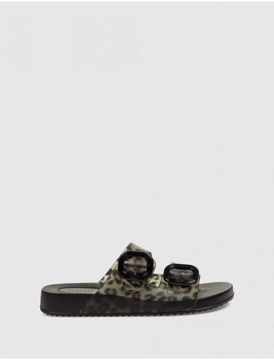 CHANCLA IGOR HABANA LEOPARDO