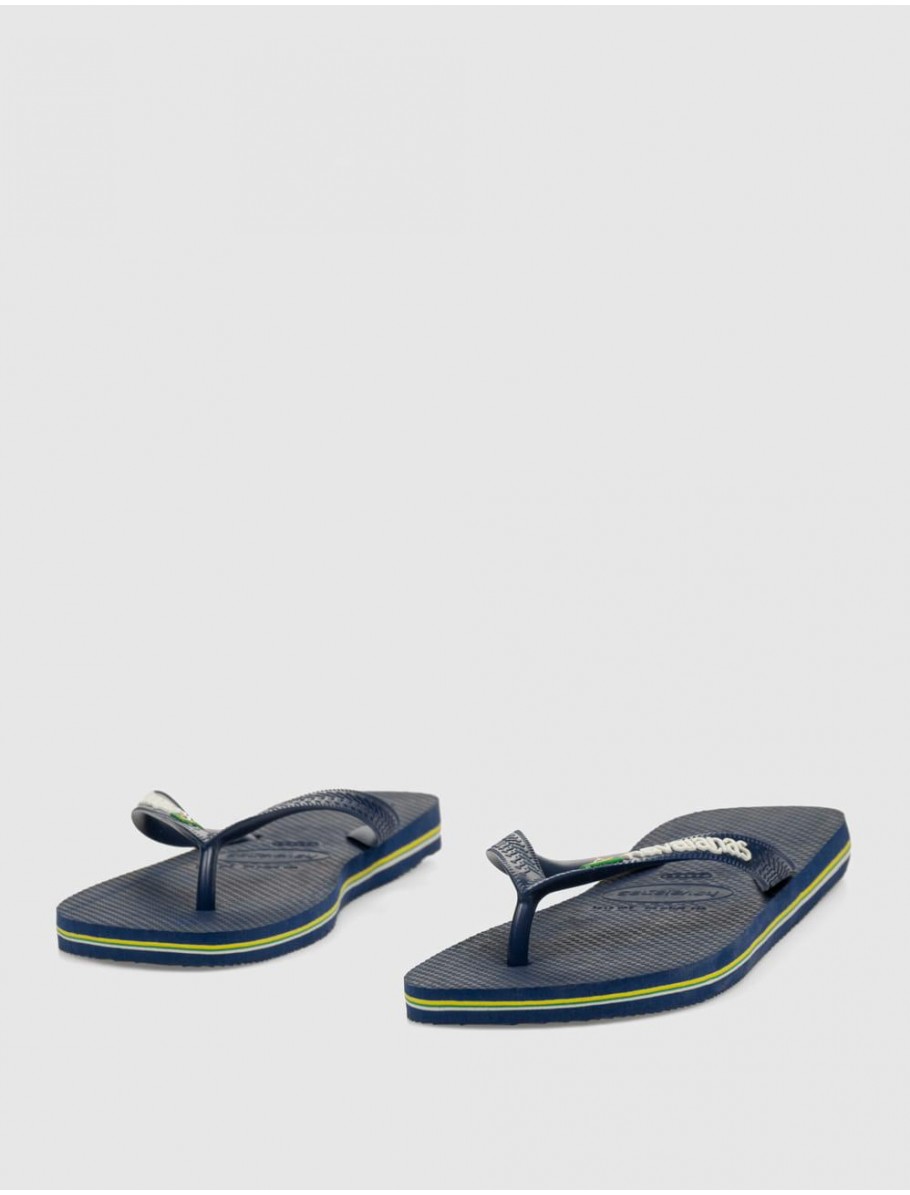 CHANCLA HAVAIANAS BRASIL LOGO AZUL