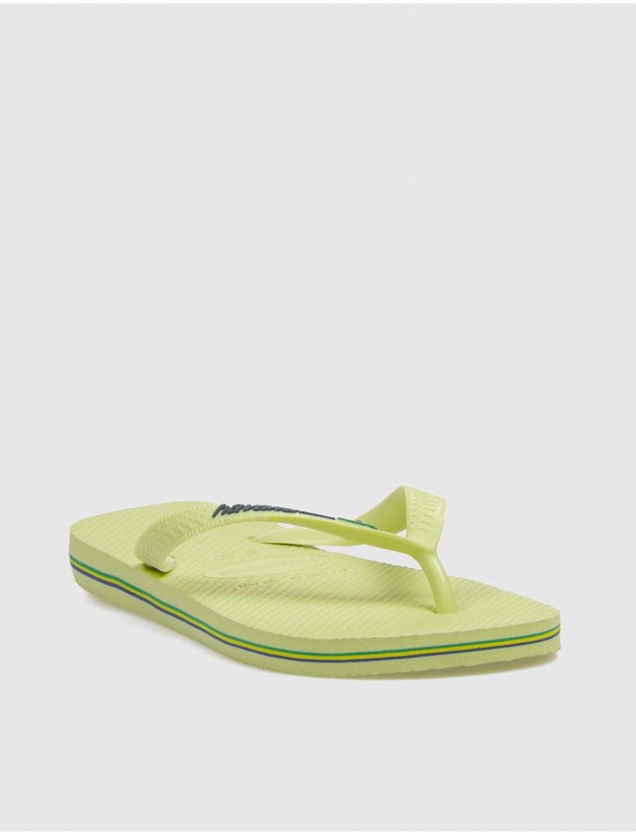 CHANCLA HAVAIANAS BRASIL LOGO VERDE