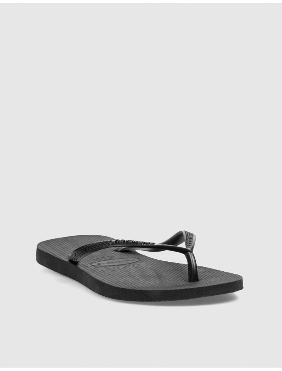 CHANCLA HAVAIANAS SLIM NEGRO