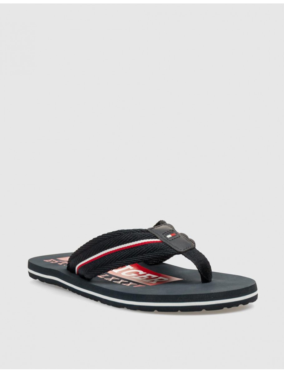 CHANCLA TOMMY HILFIGER CORPORATE HILFIGER BEACH MARINO