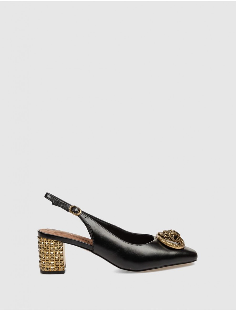 SALoN KURT GEIGER CHELSEA BLOCK SLINGBACK NEGRO