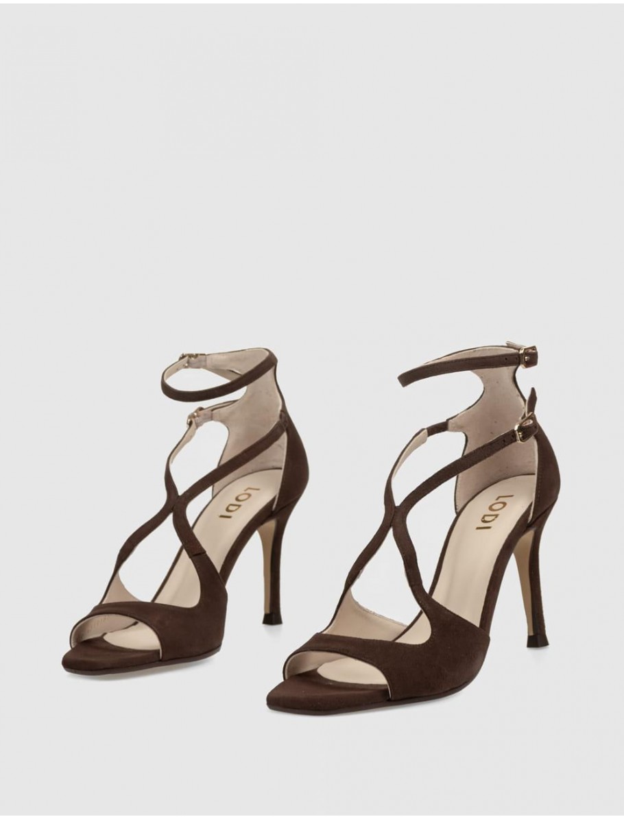 SANDALIA LODI SASUE MARRoN